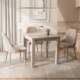 Mebel Elite Раздвижной стол Max 80–160 см, цвет «Кашмир», W.MAX/KASZ/S - Home Club