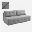 Mebel Elite Раскладной диван Morana, серый, из шенила, COM.VERA/FLOW17/SOF - Home Club, изображение 4