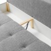 Mebel Elite Раскладной диван Morana, серый, из шенила, COM.VERA/FLOW17/SOF - Home Club, изображение 7