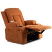 Mebel Elite Раскладной массажный кресло Box Rudy из вельвета, ME.BOX2/BR/SZTR/FW - Home Club, изображение 7