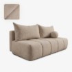 Mebel Elite Раскладной диван Saria, бежевый, из шенила, COM.CLOUD/FLOW2/SOF - Home Club, изображение 4