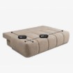 Mebel Elite Раскладной диван Saria, бежевый, из шенила, COM.CLOUD/FLOW2/SOF - Home Club, изображение 9