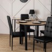 Mebel Elite Стілець Tex 2, чорний, екошкіра, ME.TEX2/CZ/E/K - Home Club, Зображення 3