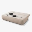 Mebel Elite Раскладной диван Arveto кремового цвета из шенила, COM.MONOM/FLOW3/SOF - Home Club, изображение 9