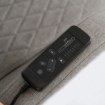 Mebel Elite Обертове крісло Giorgio з функцією масажу та підігріву, сіре, з тканинною оббивкою, ME.GIORGIO/P/T/FO - Home Club, Зображення 7