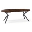 Mebel Elite Стіл Lukas, розкладний, 100–250 см, горіх/чорний, ME.LUKAS/O/CZ/S - Home Club, Зображення 5