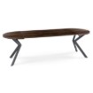Mebel Elite Стіл Lukas, розкладний, 100–250 см, горіх/чорний, ME.LUKAS/O/CZ/S - Home Club, Зображення 6