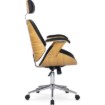 Mebel Elite Крісло «Золотий дуб» Fabian, «Золотий дуб»/«Чорна екошкіра», ME.FABIAN/D/CZ/E/FO - Home Club, Зображення 4
