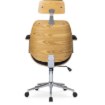 Mebel Elite Крісло «Золотий дуб» Fabian, «Золотий дуб»/«Чорна екошкіра», ME.FABIAN/D/CZ/E/FO - Home Club, Зображення 5