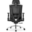 Mebel Elite Обертове крісло Willy, ергономічне, чорне, ME.WILLY/CZ/T/FO - Home Club, Зображення 4