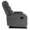 Mebel Elite Раскладной кресло Kobe, серый велюр, ME.KOBE/P/V/FW - Home Club, изображение 5
