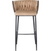 Mebel Elite Стілець Flores, бежевий, велюровий, ME.FLORES/BZ/CZ/V/H - Home Club, Зображення 3