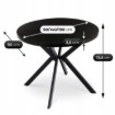 Mebel Elite Стол Lugo, раскладной, 90–190 см, чёрный, ME.LUGO/CZ/S - Home Club, изображение 9