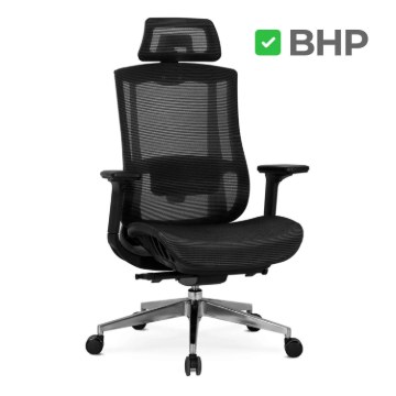 Mebel Elite Вращающееся кресло Dylan, эргономичное, чёрное, ME.DYLAN/CZ/T/FO - Home Club