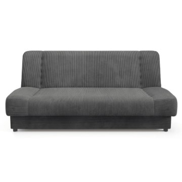 Mebel Elite Раскладной диван Piano, тёмно-серый, из вельвета, PPHUE.DOROTKA/POSO115/WER - Home Club