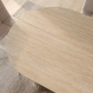 Mebel Elite Раздвижной стол Oval, 180–220 см, травертин, ME.OVAL/TRAW/S - Home Club, изображение 5