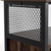 Mebel Elite Комод Arlo 100 см с полками, дуб рустикальный/чёрный, ME.ARLO/DRU/CZ/KOM - Home Club, изображение 6
