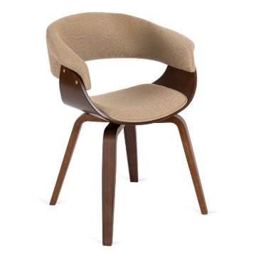 Mebel Elite Стул Gary 2, бежевый/орех, ME.GARY2/BZ/O/T/DG/K - Home Club