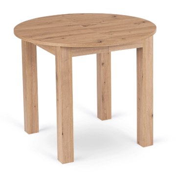Mebel Elite Стол Harry, раскладной, 92–132 см, дуб Artisan, ME.HARRY/92-130/DA/S - Home Club