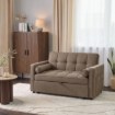 Mebel Elite Раскладной кресло-кровать Corra для сна, коричневого цвета, ME.CORRA/BR/T/SOF - Home Club, изображение 2
