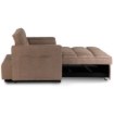 Mebel Elite Раскладной кресло-кровать Corra для сна, коричневого цвета, ME.CORRA/BR/T/SOF - Home Club, изображение 5