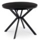 Mebel Elite Стіл Dorian, розкладний, 80–160 см, чорний, ME.DORIAN/CZ/S - Home Club