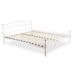 Mebel Elite Металеве ліжко Griffin 160x200, біле, ME.GRIFFIN/160/B/LOZ - Home Club, Зображення 2