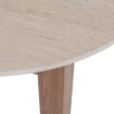 Mebel Elite Стіл James, розкладний, 103–223 см, травертин/горіх «Ніцца», W.JAMES/TRAW/ONI/S - Home Club, Зображення 7