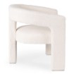 Mebel Elite Кресло для отдыха Lille кремового цвета из ткани букле, ME.LILLE/KR/TB/FW - Home Club, изображение 5