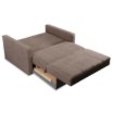 Mebel Elite Двухместное кресло-кровать Milan 2, бежевого цвета, PPHUE.MAJA2/POLARIS4/FW - Home Club, изображение 6