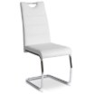 Mebel Elite Стул Lopez, белый, экокожа, ME.LOPEZ/B/CH/E/K - Home Club