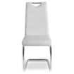 Mebel Elite Стул Lopez, белый, экокожа, ME.LOPEZ/B/CH/E/K - Home Club, изображение 2