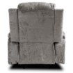 Mebel Elite Раскладной массажный кресло Box, серый велюр, ME.BOX/P/V/FW - Home Club, изображение 4