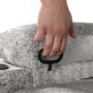 Mebel Elite Раскладной массажный кресло Box, серый велюр, ME.BOX/P/V/FW - Home Club, изображение 11
