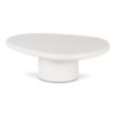 Mebel Elite Кофейный столик Emile, белый, ME.EMILE/MB/L - Home Club