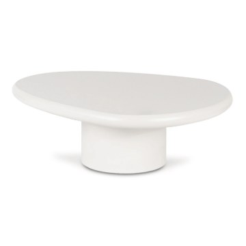 Mebel Elite Кофейный столик Emile, белый, ME.EMILE/MB/L - Home Club