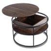 Mebel Elite Столик Astur «Орех/Чёрный», ME.ASTUR/O/CZ/L - Home Club, изображение 5