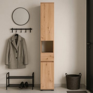 Mebel Elite Шкафчик-стойка Venorna 30 см, дуб Artisan, W.VENORNA/90/DA/SL - Home Club