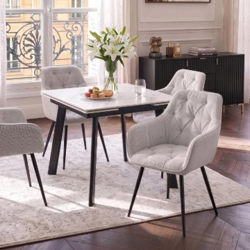 Mebel Elite Стул Modesto, бежевый, ME.MODESTO/BZ/CZ/T/K - Home Club