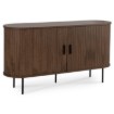 Mebel Elite Комод Trish 140 см, двухдверный, с выдвижными ящиками, орех, ME.TRISH/O/KOM140 - Home Club