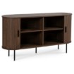 Mebel Elite Комод Trish 140 см, двухдверный, с выдвижными ящиками, орех, ME.TRISH/O/KOM140 - Home Club, изображение 3