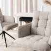 Mebel Elite Вращающееся кресло Akita, серое, из вельвета, ME.AKITA/JP/SZTR/K - Home Club, изображение 4