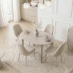 Mebel Elite Стол Harry, раскладной, 102–142 см, цвет «Кашмир», W.HARRY/KASZ/S - Home Club, изображение 3