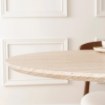 Mebel Elite Стол Gianni, овальный, 180 см, травертин/орех, ME.GIANNI/TRAW/O/S - Home Club, изображение 5