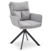 Mebel Elite Вращающееся кресло Paul, серого цвета, ME.PAUL/P/CZ/T/K - Home Club, изображение 3