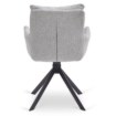 Mebel Elite Вращающееся кресло Paul, серого цвета, ME.PAUL/P/CZ/T/K - Home Club, изображение 7
