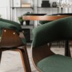 Mebel Elite Стул Gary 2, зеленый/орех, ME.GARY2/Z/O/T/DG/K - Home Club, изображение 5