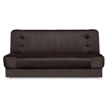 Mebel Elite Раскладной диван Piano 2, коричневый, PPHUE.DOROTKA2/VELURO7/WER - Home Club