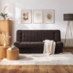 Mebel Elite Раскладной диван Piano 2, коричневый, PPHUE.DOROTKA2/VELURO7/WER - Home Club, изображение 2