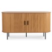 Mebel Elite Комод Trish 140 см, двухдверный, с выдвижными ящиками, дуб, ME.TRISH/D/KOM140 - Home Club, изображение 5